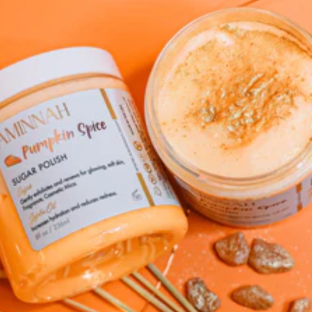 AMNH 8 oz PUMPKIN SPICE SUGAR POLISH